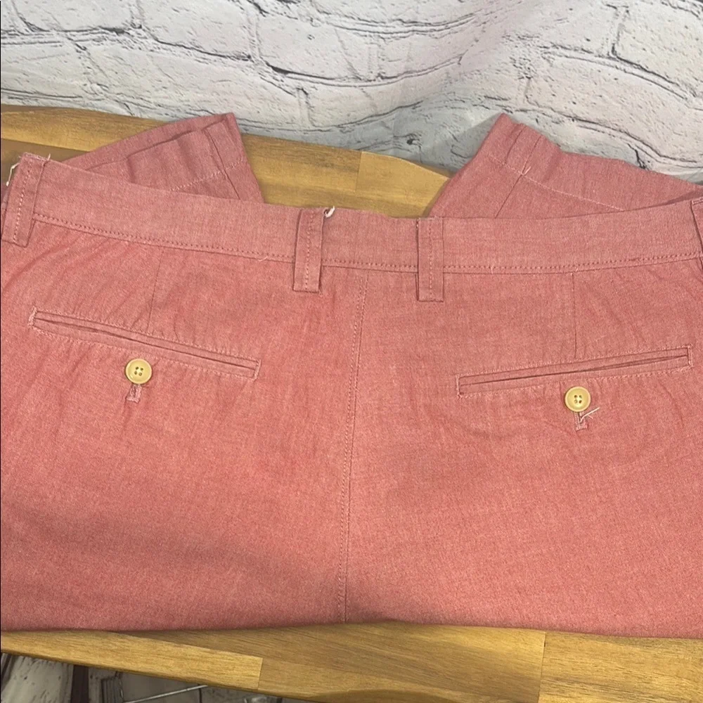 J. Crew Red Flat Front Shorts Versatile Summer Essential